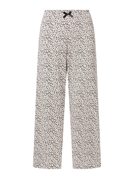 За Стил Дълга дамска пижама с цип Momenti Per Me бежова