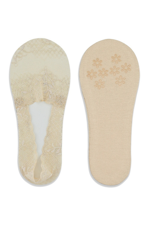 SN048 Дамски балеринки Noviti - светло бежови