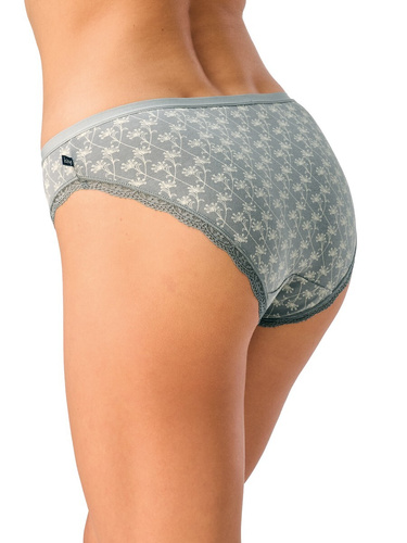 Дамски памучни бикини Key LPR 656 B26 A2 Mini Bikini 2 броя с десен
