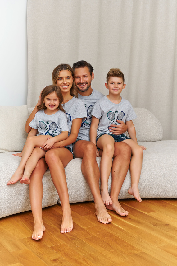 Мъжка пижама Doctor Nap 7401 Tennis 95% памук