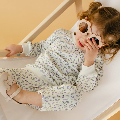 Момичешки суичър Meadow Eevi - екрю