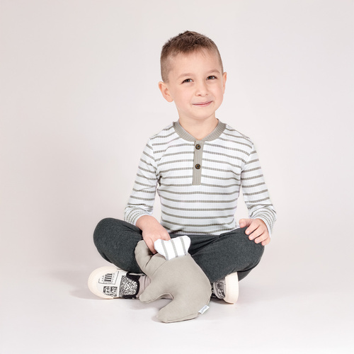 214140 Муки Памучна блуза с дълъг ръкав Никол