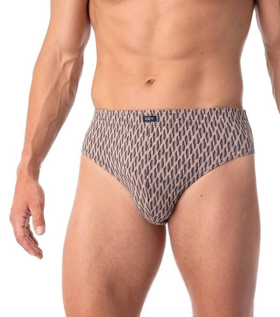 MPC 821 A'2 Мъжки слипове 2 бр. Ключ - кафяво-тъмносин