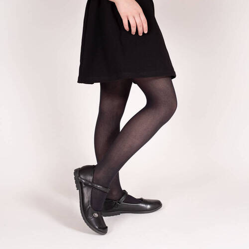 141751 Гладък чорапогащник 40 den Nicol - черен