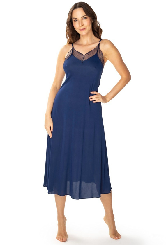 86648 Пари дамска нощница Mewa тъмносиня