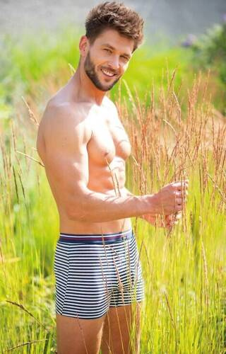 MXH 338 Key мъжки боксерки - бежови