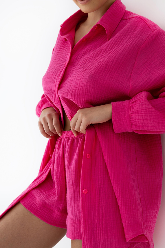 Дамска пижама Magenta / дамски комплект Sensis - Magenta