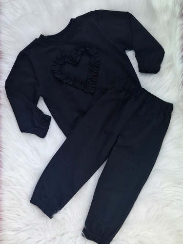 Mia Детски суичър Bambarillo черен - памук и еластан, мек суичър плат | Комфорт и стил