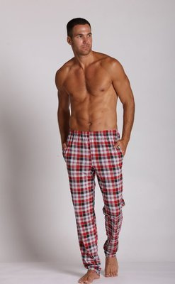 362 Kratka Forex панталон за пижама - червен