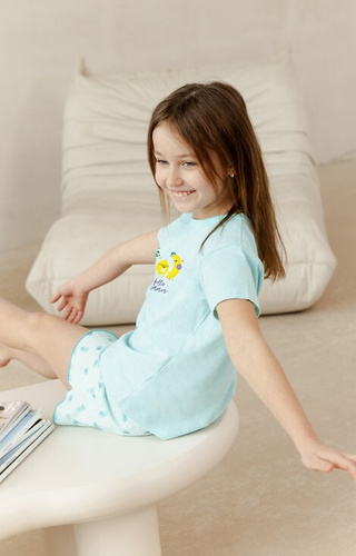 3384, 3385 Sweety Пижама за момиче Taro - тюркоаз