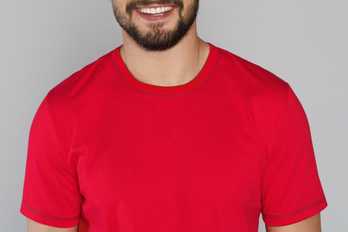 Narwik Мъжка пижама с къс ръкав и дълъг панталон Италианска мода - червено/принт