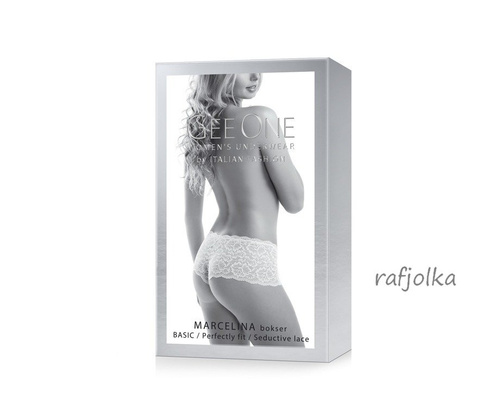 Marcelina боксерки Италианска мода - прахово синьо