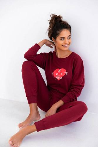 Sensis Mercy Дамска пижама - бордо