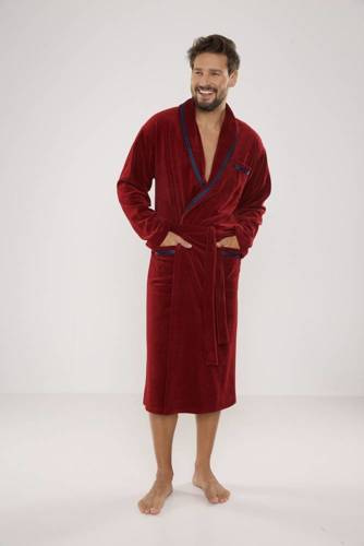 666 Роналдо мъжки халат De Lafense - бордо