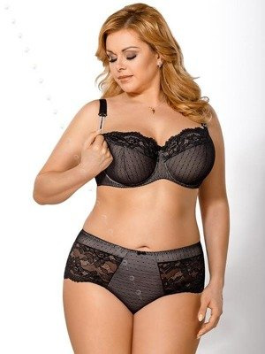 MK09 Liv K Мек сутиен за кърмачки Gorsenia - черен