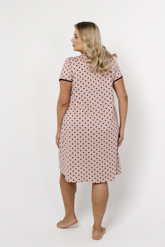 Нощница с къс ръкав Bonilla Италианска мода - принт