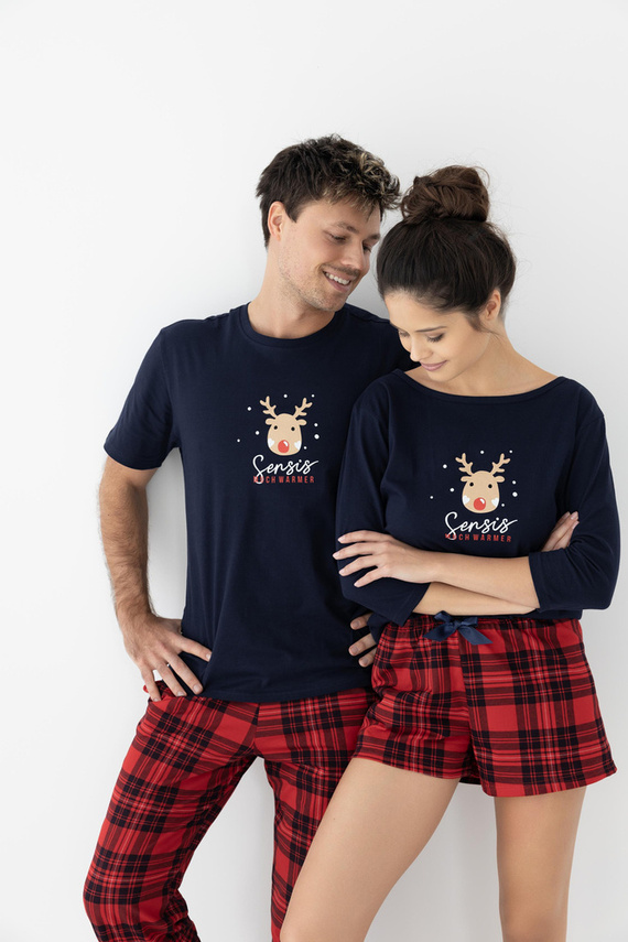 Дамска пижама Myrtle Sensis - тъмносиня