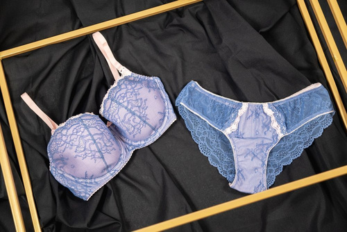 3110 Сутиен за кърмачки Lupoline - син