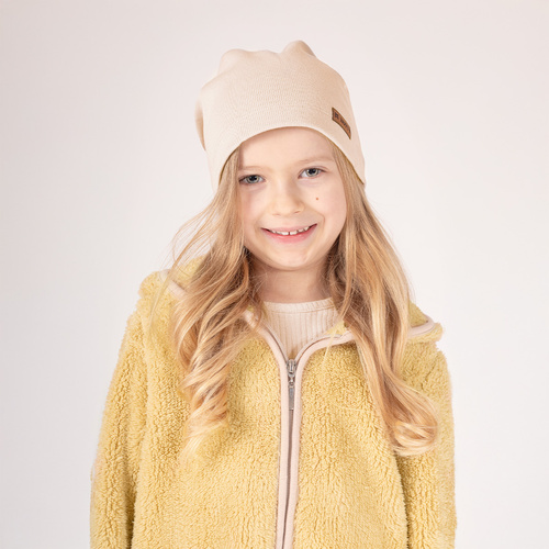 212268 Детска шапка "Тола" Никол - бежова