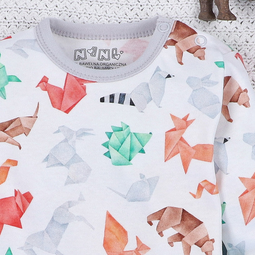 ABN-5383 Fun Origami Body z bawełny organicznej Nini