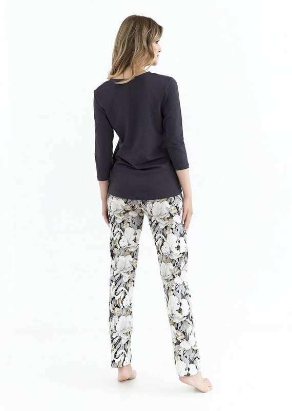 416 Дамска пижама Cana - графит