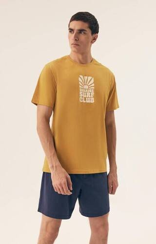 42600 Мъжка пижама Sun Henderson - жълта