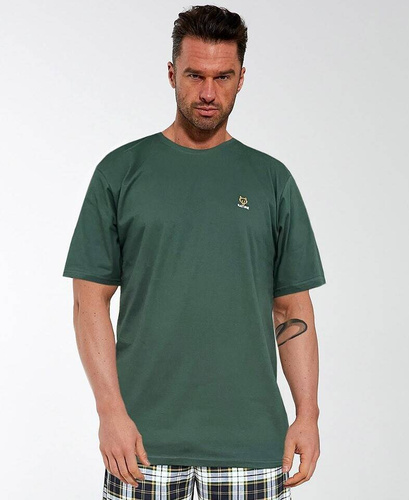 326/182 Nature II Мъжка пижама Cornette зелена