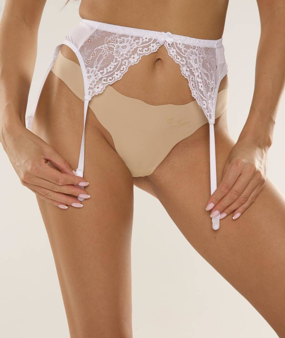 136 Forex колан за жартиери - бял