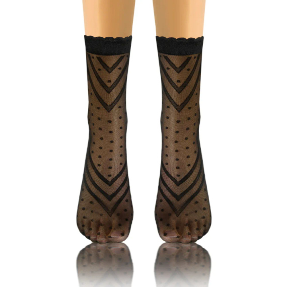 Дамски чорапогащник Sesto Senso модел 03, ромб точки