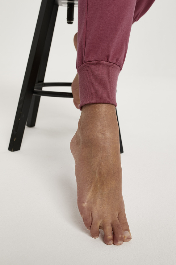 Дълъг комплект за жени Panama. ръкав, дължина. панталони Италианска мода - малина