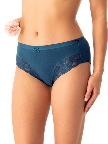 Дамски слипове Key LPC 577 emerald – памучни, удобни, комплект от 2 бр.