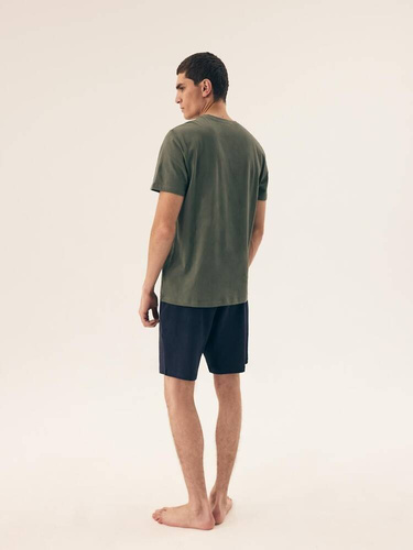 42634 Премиум мъжка пижама Dare Henderson - зелена