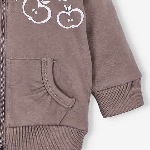 ABN-5307/CZE/056 Суичър от органичен памук Happy Apples Nini