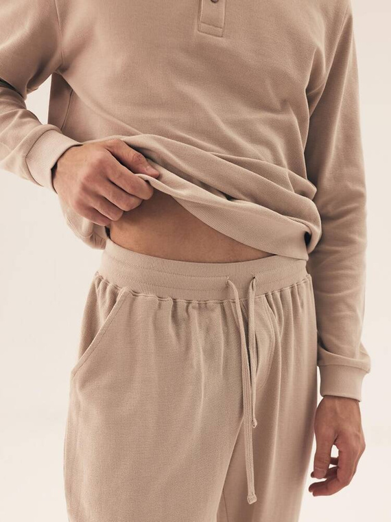 42638 Мъжка пустинна пижама Henderson - бежова