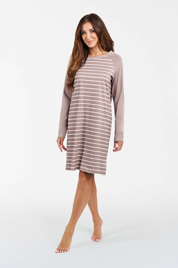 Нощница Oda Италианска мода - принт капучино