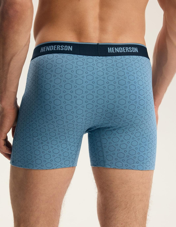 Мъжки боксерки Henderson 44513 Brex 2 броя памучни с широка ластична лента с лого