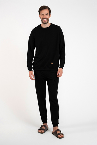 Мъжки комплект Hektor Italian Fashion - черен