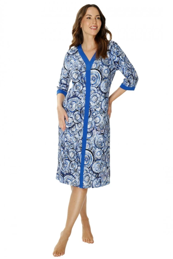 86671 Нощница Irene Seagull, синя щампа