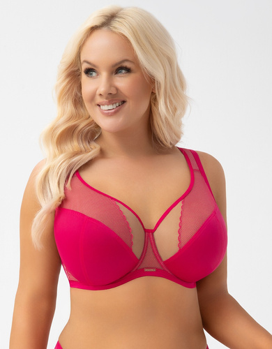 Gorsenia K 441/1 Luisse сутиен soft амарант голям бюст комфорт