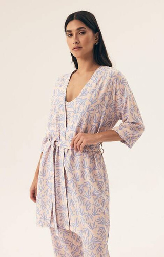 42663 Nadar Szlafrok damski Henderson - light blue