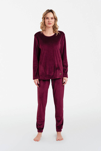 Дамски комплект Akara Italian Fashion - бордо 