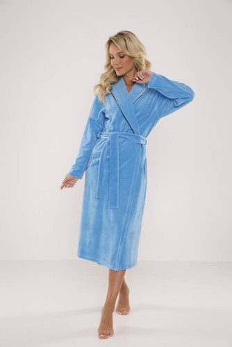 389 / 390 Lydie Дамски халат Forex - син