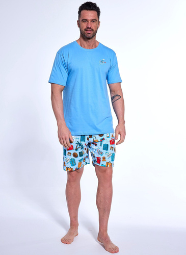 326/174 Travel Мъжка пижама Cornette blue