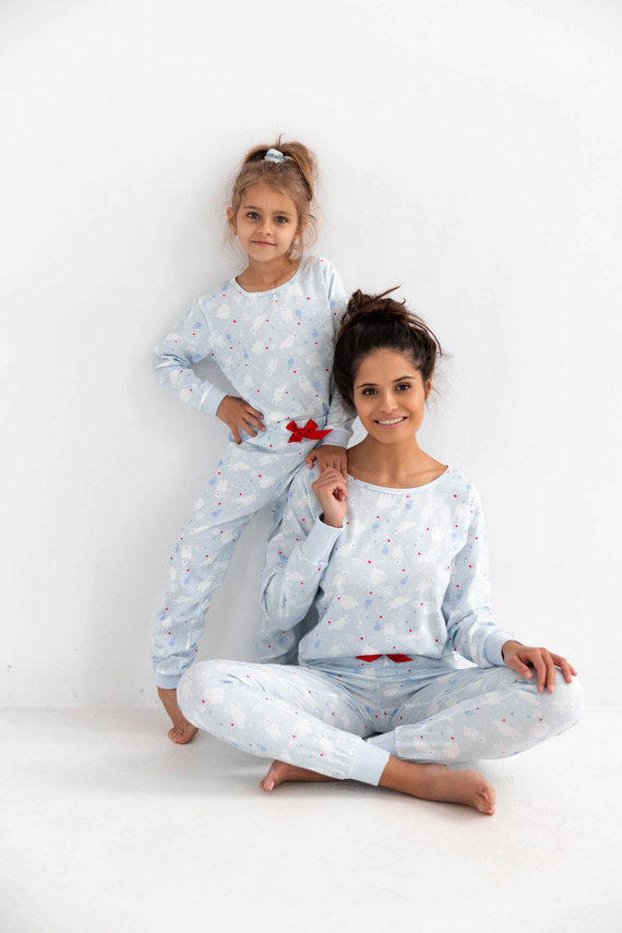 Sensis Blue Dream Детска пижама за момичета - синя