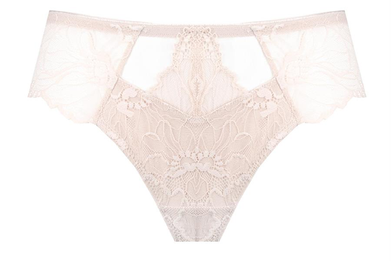 Дантелени бикини Belem Unikat бежови – меки, удобни, невидими
