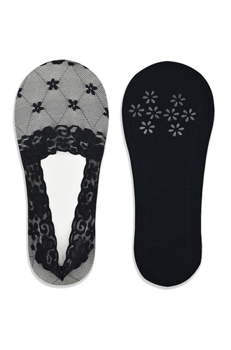 SN051 Дамски балеринки Noviti - черни