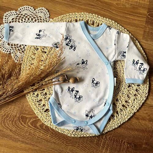 BD14526 Боди плик с дълъг ръкав Dog Mamatti