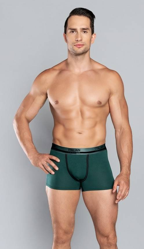 Мъжки боксерки Umberto Италианска мода - вино