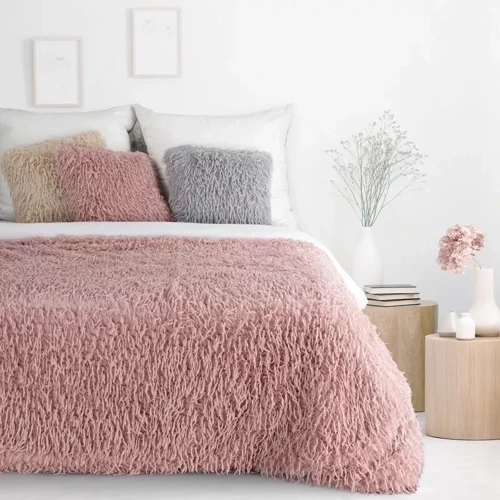 Одеяло Adore, пухкаво одеяло, европердета, пудра