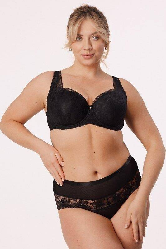 Сутиен с пълна чашка Laura Big Mefemi - черен
